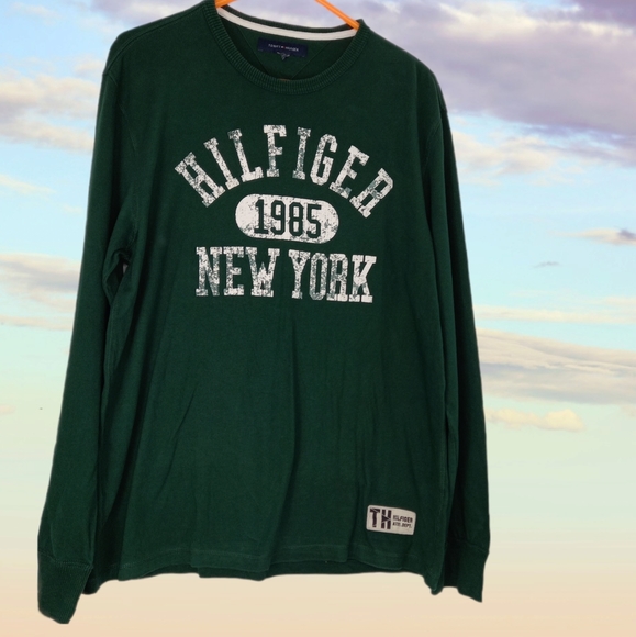 Y2K TOMY HILFIGER long sleeve tee - Picture 1 of 4